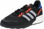 Adidas Originals ZX 1K Boost Core Black Silver Metallic Cloud White - Thumbnail 9