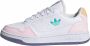 Adidas Originals Ny 90 J Kids Ftwwht Lpurpl Clpink Shoes grade school GY1172 - Thumbnail 4