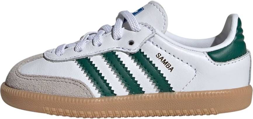 Adidas Originals Samba OG Schoenen Kids Cloud White Collegiate Green Gum Kind Cloud White Collegiate Green Gum - Foto 5