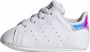 Adidas Stan Smith Crib Babyschoenen Babyslofjes Meisjes Wit - Thumbnail 6