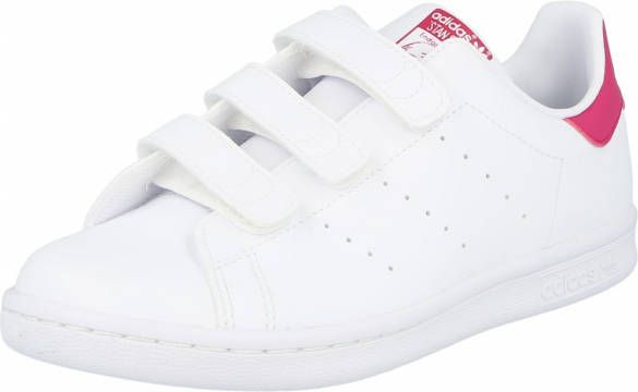 Adidas Originals Stan Smith sneakers wit roze Meisjes Gerecycled polyester (duurzaam) 33 - Foto 9