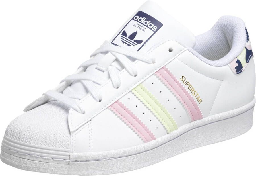 Adidas superstar cheap blanc rose
