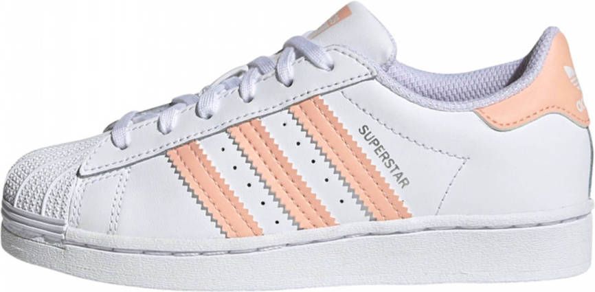 isolatie breedtegraad Nachtvlek Adidas Originals Superstar Schoenen Cloud White Haze Coral Cloud White -  Schoenen.nl