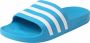 Adidas adilette Slippers en Sandalen Blauw Maat: 39 1 3 Mesh Synthetisch Foot Locker - Thumbnail 6