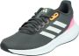 Adidas Perfor ce Runfalcon 3.0 hardloopschoenen grijs wit roze - Thumbnail 3