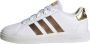 Adidas Sportswear Grand Court 2.0 sneakers wit matgoud Imitatieleer 39 1 3 - Thumbnail 5