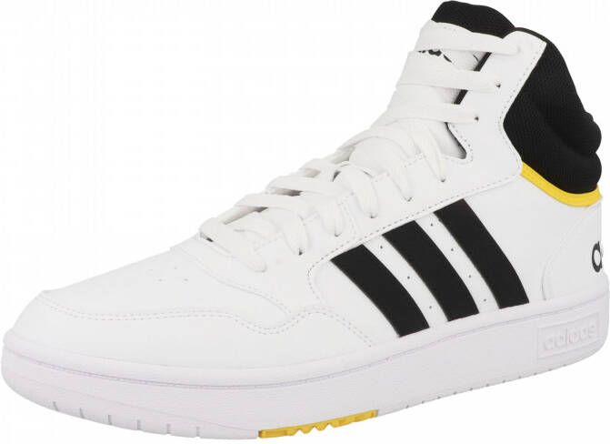 Adidas hoops mid 3.0 sneakers wit geel kinderen - Foto 6