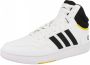 Adidas hoops mid 3.0 sneakers wit geel kinderen - Thumbnail 4