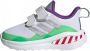 Adidas x Disney Pixar Buzz Lightyear Toy Story FortaRun Schoenen Cloud White Silver Metallic Semi Solar Lime - Thumbnail 3