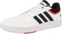 Adidas SPORTSWEAR Hoops 3.0 Sneakers Ftwr White Legend Ink Vivid Red Heren - Thumbnail 7