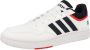 Adidas SPORTSWEAR Hoops 3.0 Sneakers Ftwr White Legend Ink Vivid Red - Thumbnail 6