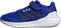 Adidas Perfor ce RunFalcon 3.0 Schoenen met Elastische Veters en Klittenband Kinderen Blauw - Thumbnail 3
