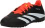 Adidas Predator Club TF Core Black Cloud White Solar Red- Core Black Cloud White Solar Red - Thumbnail 4