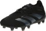 Adidas predator elite l fg Voetbal schoen firm ground heren Black Black White - Thumbnail 2