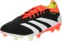 Adidas predator elite l fg Voetbal schoen fg Black Black White - Thumbnail 2