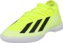 Adidas Perfor ce X Crazyfast League Indoor Voetbalschoenen Unisex Geel - Thumbnail 1