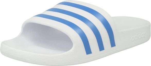 Adidas Originals Adilette Aqua Badslippers Adilette ftwr white blue fusion met. ftwr white maat: 40.5 beschikbare maaten:37 38 39 40.5 42 - Foto 11