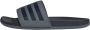Adidas Adilette Comfort Sandalen 1 3 blauw grijs - Thumbnail 2