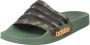 Adidas Sportswear Adilette Shower badslippers zwart groen oranje - Thumbnail 3