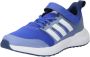 Adidas Sportswear FortaRun 2.0 Cloudfoam Schoenen met Elastische Veters en Klittenband Kinderen Blauw - Thumbnail 5