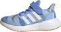 Adidas Sportswear Fortarun 2.0 Cloudfoam Sport Running Schoenen met Elastische Veters en Klittenband Kinderen Blauw - Thumbnail 3