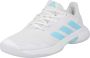 Adidas Court Jam Control Indoor Dames Sportschoenen Tennis White Blue - Thumbnail 3