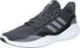 Adidas Performance Fluidflow 2.0 hardloopschoenen zwart wit grijs - Thumbnail 3