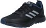 Adidas Performance Runfalcon 2.0 hardloopschoenen trail zwart zilver donkerblauw - Thumbnail 5