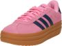 Adidas Vl Court Bold Dames Schoenen Roze Maat: 39 1 3 Leer Foot Locker - Thumbnail 5
