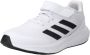 Adidas RunFalcon 3.0 Schoenen met Elastische Veters en Klittenband - Thumbnail 3