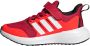 Adidas Sportswear FortaRun 2.0 Cloudfoam Schoenen met Elastische Veters en Klittenband Kinderen Rood - Thumbnail 2