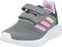 Adidas tensaur run 2.0 cf hardloopschoenen grijs roze kinderen - Thumbnail 4