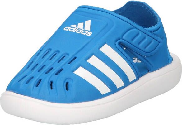 Adidas closed-toe summer watersandalen in de kleur blauw - Foto 6