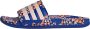 Adidas Sportswear adilette Comfort Slippers Dames Blauw - Thumbnail 3