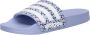 Adidas adilette shower badslippers in de kleur paars - Thumbnail 2