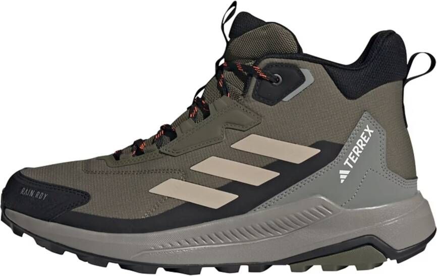 Adidas Terrex Anylander Mid RAIN.RDY wandelschoenen olijfgroen beige - Foto 5