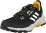 Adidas Terrex AX4 GTX Wandelschoenen Core Black Semi Flash Aqua Preloved Yellow - Thumbnail 4