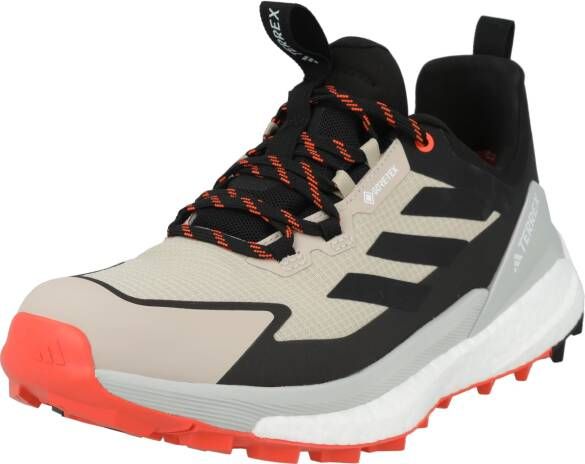 Adidas Terrex Free Hiker 2 Low GTX Wandelschoenen Heren Wonder Beige Core Black Semi Impact Orange - Foto 6