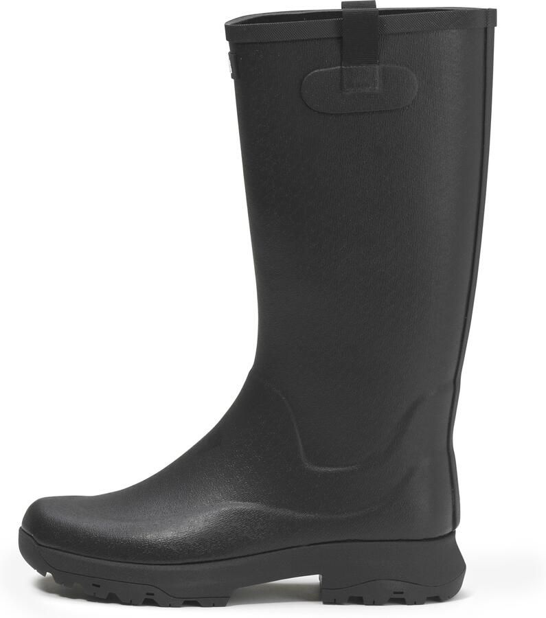 Aigle Alya High Black Regenlaarzen Zwart