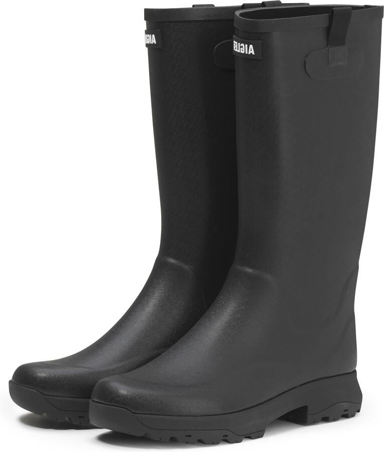 Aigle Alya High Black Regenlaarzen Zwart - Foto 2