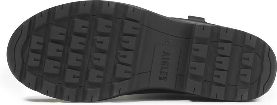 Aigle Alya High Black Regenlaarzen Zwart - Foto 3