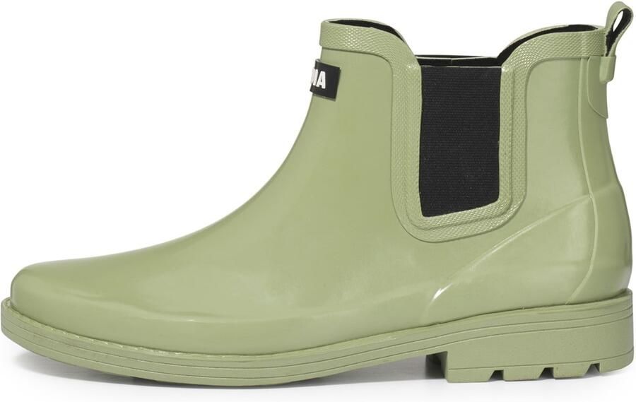 AIGLE Regenlaarzen 'Carville' pastelgroen zwart