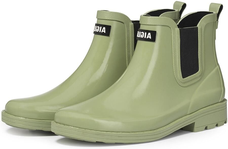 AIGLE Regenlaarzen 'Carville' pastelgroen zwart - Foto 2
