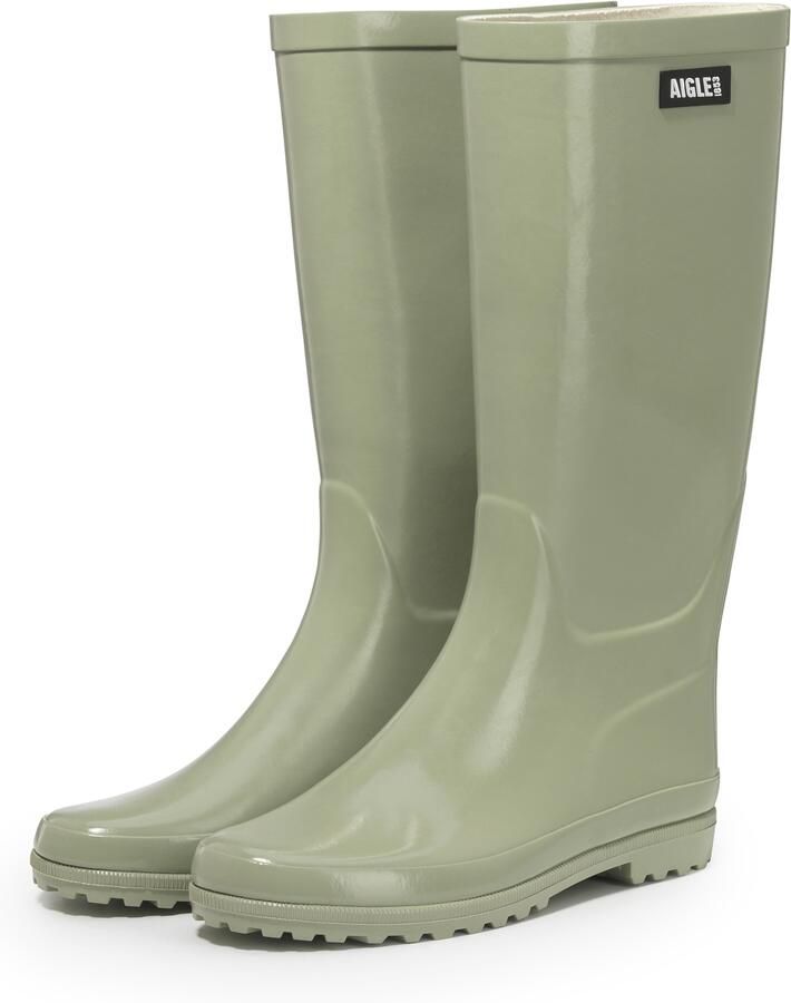 Aigle Eliosa Regenlaarzen Groen Vrouw - Foto 4