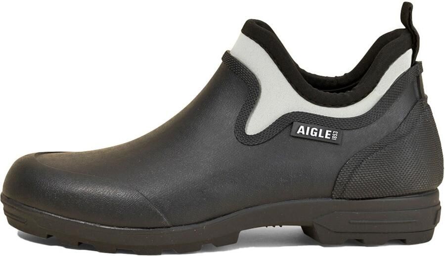 AIGLE Regenlaarzen 'Lessfor Plus' lichtgrijs zwart - Foto 3