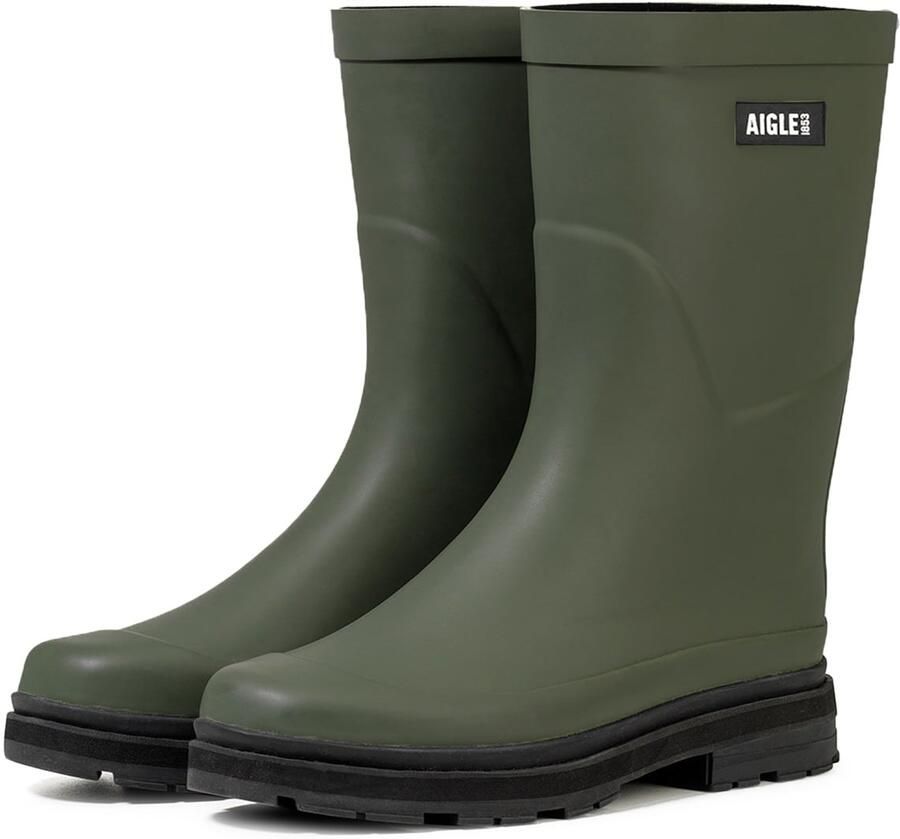AIGLE Regenlaarzen 'Mid Rain' kaki - Foto 3