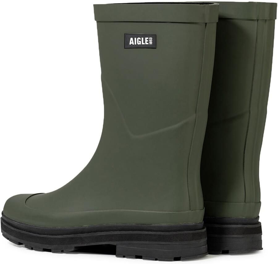 AIGLE Regenlaarzen 'Mid Rain' kaki - Foto 2