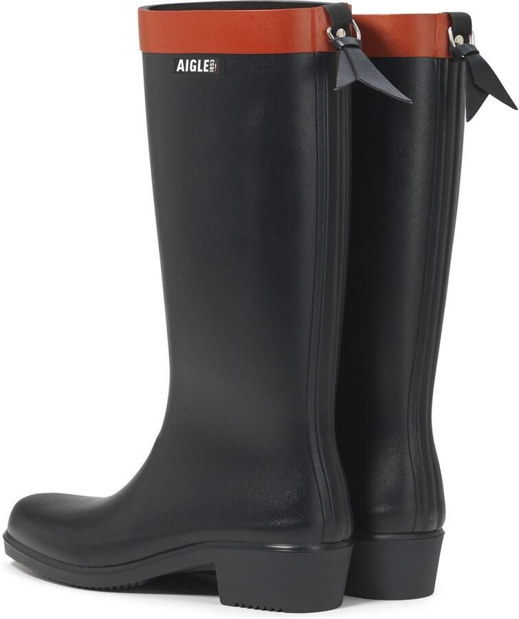 AIGLE Regenlaarzen 'Myrica' navy rood - Foto 2