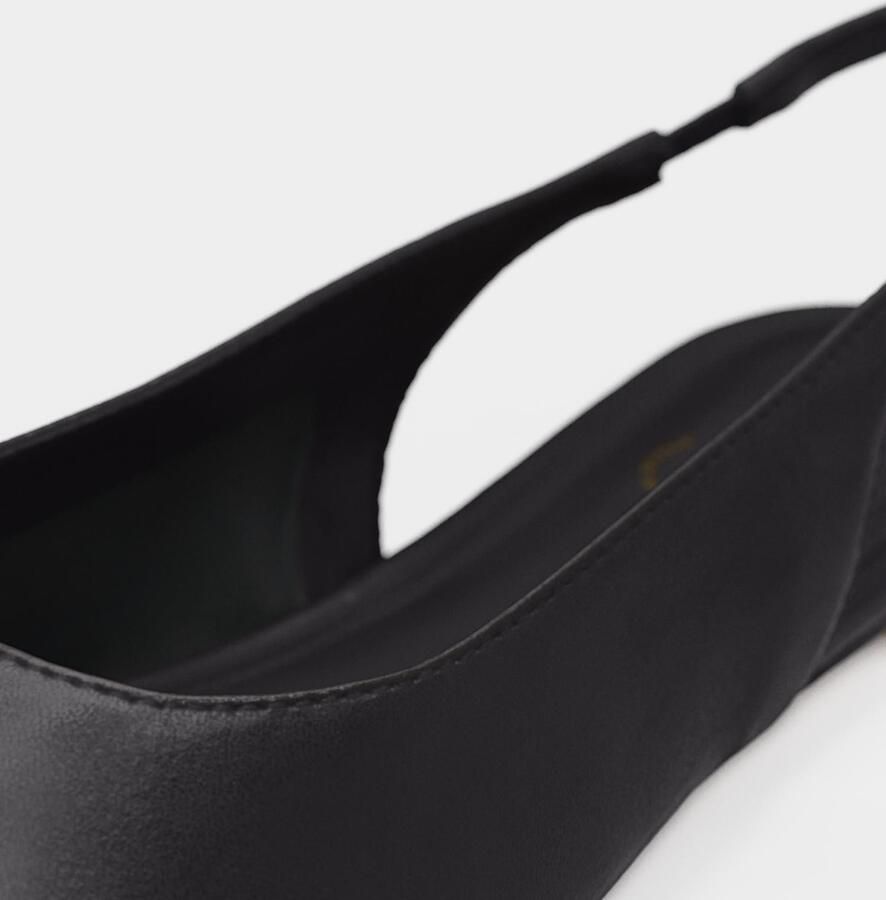 ALDO Ballerina met riempjes 'DROPWAVE' zwart - Foto 2