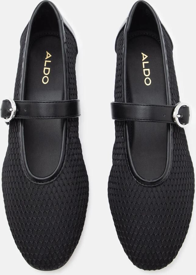ALDO Ballerina met riempjes 'QUINCEY' zwart - Foto 2